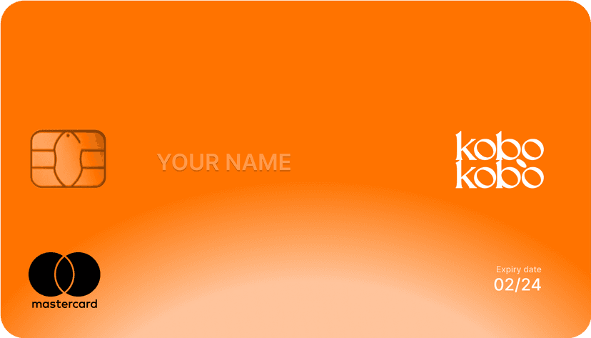 KoboKobo card orange